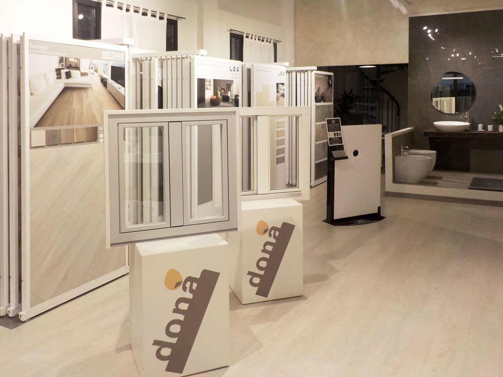 Progettazione Showroom Ceramiche E Finiture A Milano