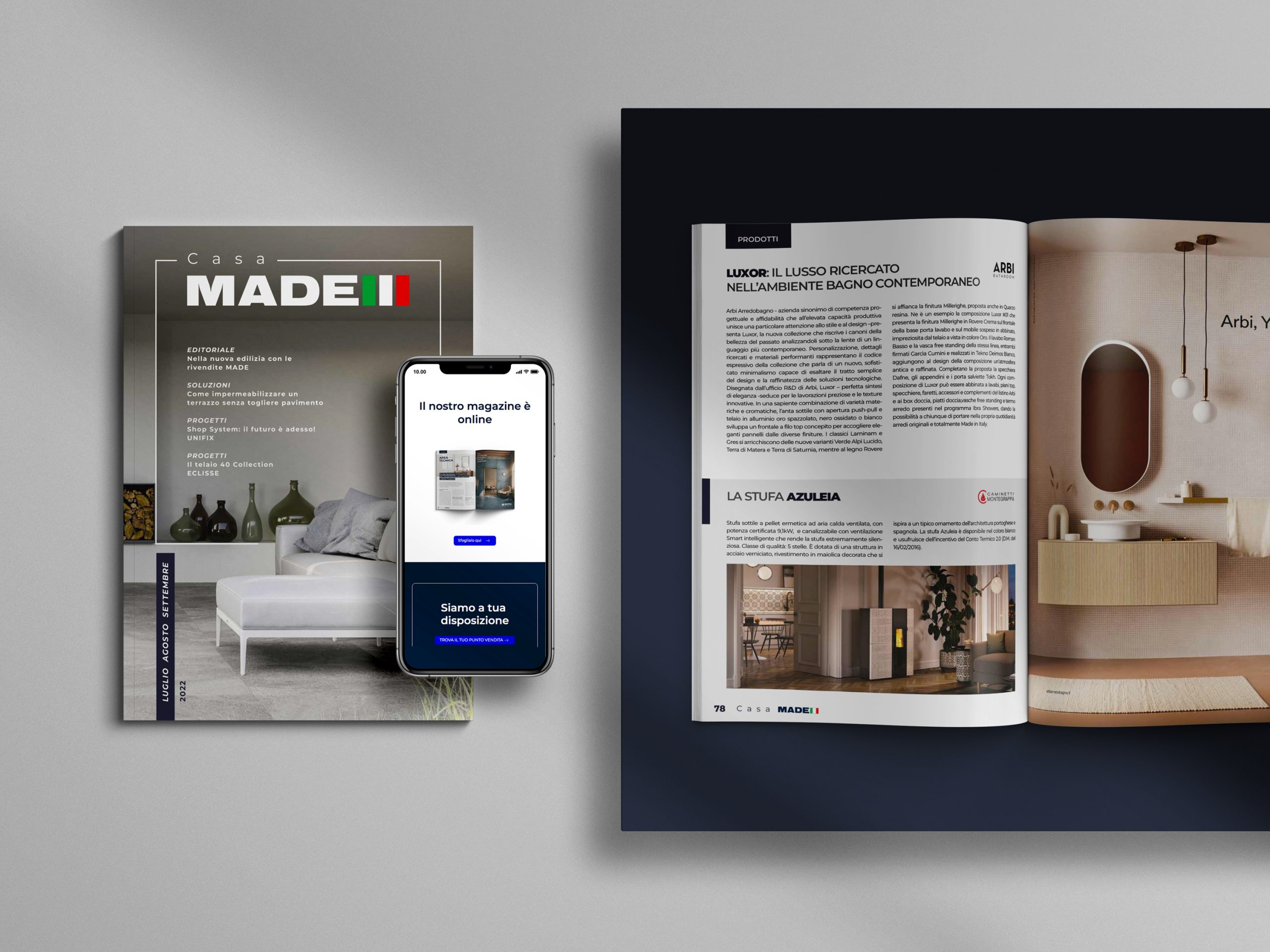 Presentazione Magazine cartaceo e digitale di Gruppo Made.