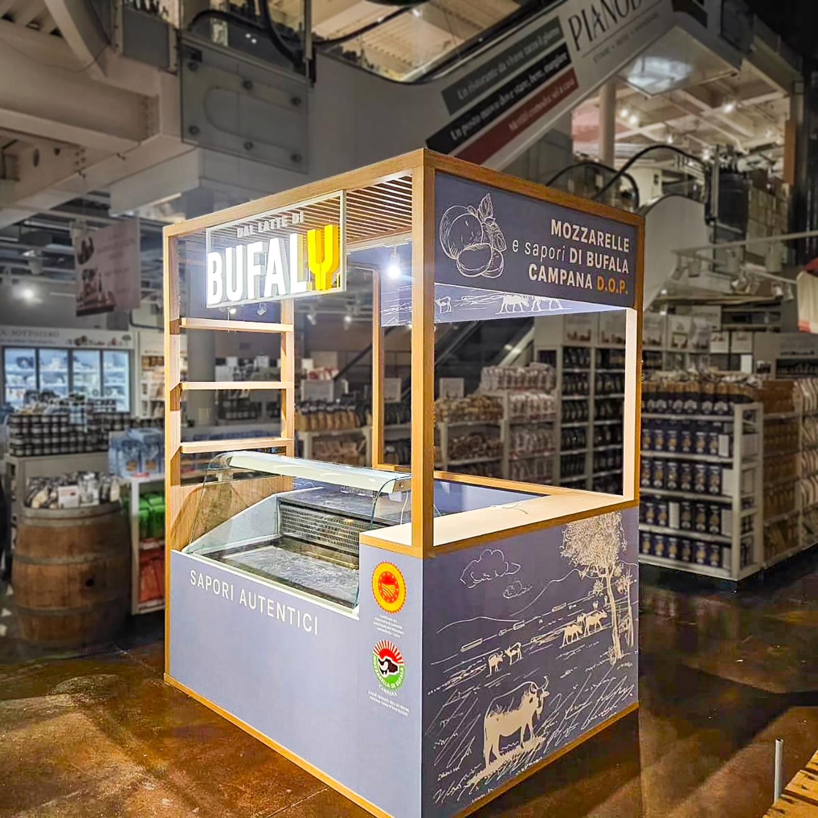 Stand Bufaly - Caseificio EATALY