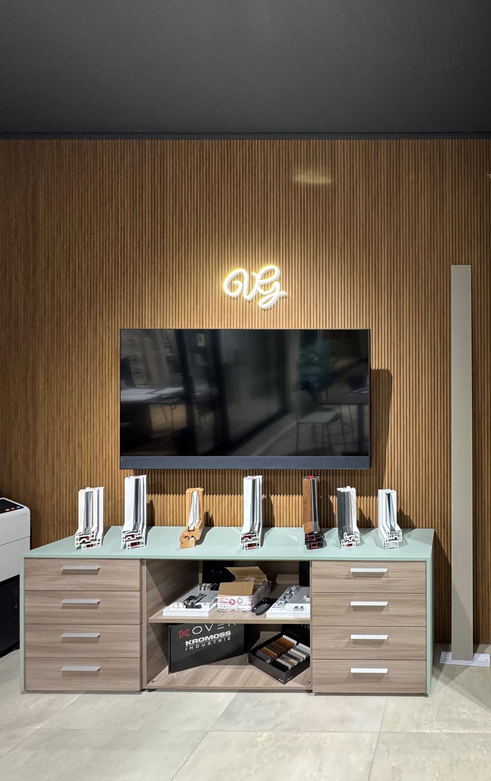 Area dedicata al Cliente all'interno dello Showroom